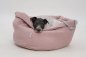 Preview: Dog Bed Shopper Little Basket Abbey pink