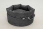 Preview: Dog Bed Shopper Little Basket Chelsea Cord graphite