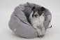 Preview: Dog Bed Shopper Little Basket Monterey grey