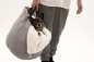Preview: Dog Bed Shopper Little Basket Monterey grey