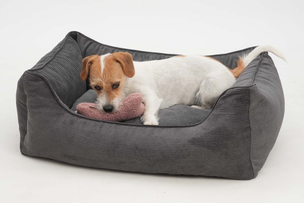 Dog Bed Chelsea Cord graphite