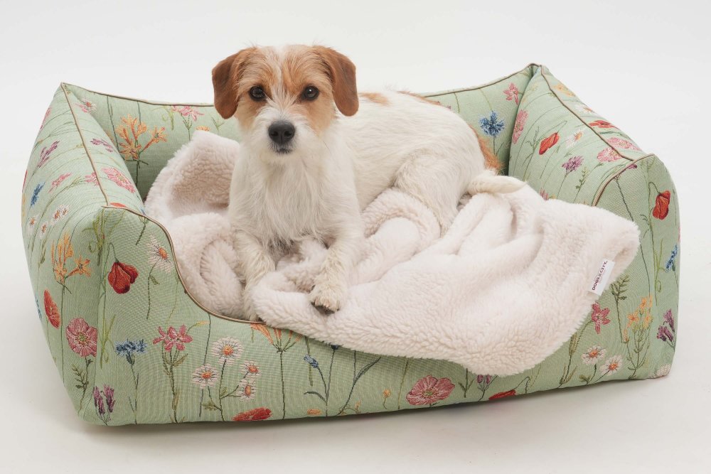 Dog Bed Flowers