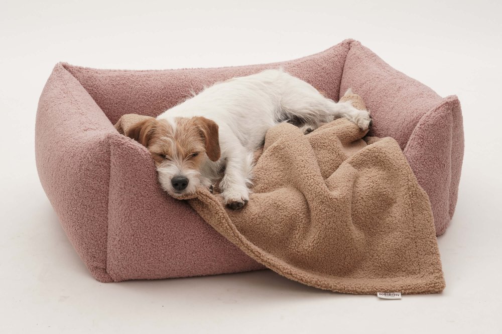 Dog Bed Paddy grace old pink