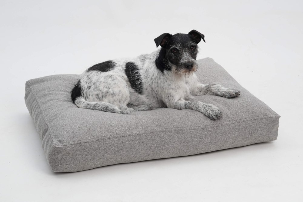 Dog Bed Cushion Brandon grey