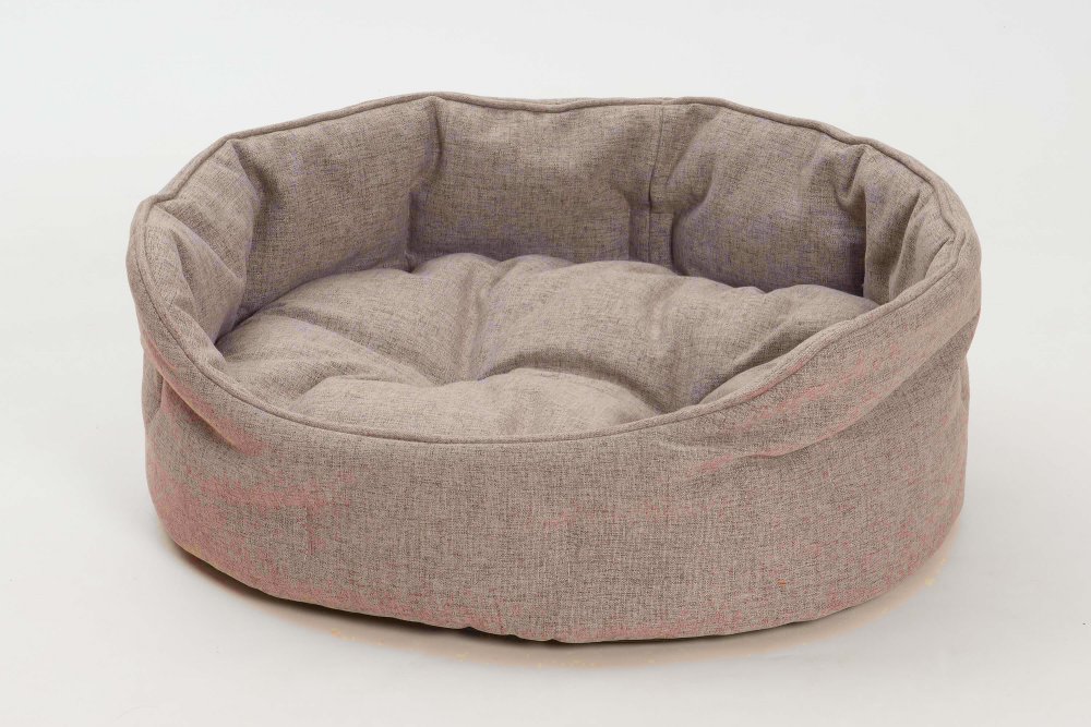 Dog Bed Basket Ono greige