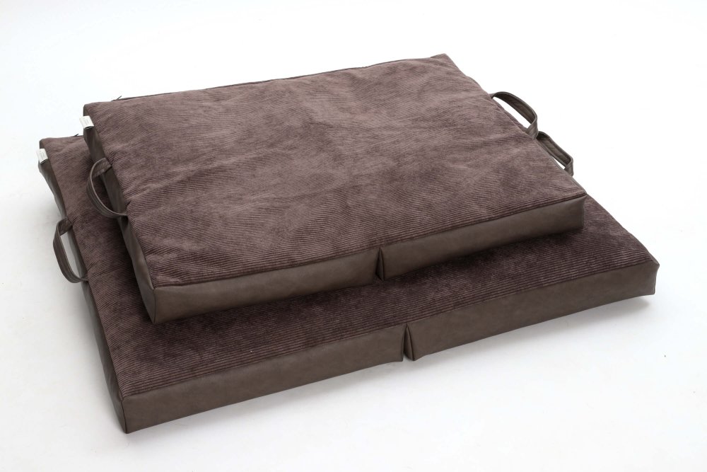 Dog Bed Cushion Travel Bed brown