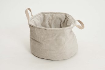 Mobile Preview: Hundekörbchen Shopper Little Basket Chelsea Cord gravel