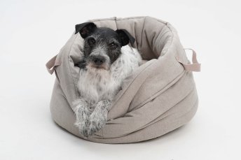 Mobile Preview: Hundekörbchen Shopper Little Basket Monterey beige