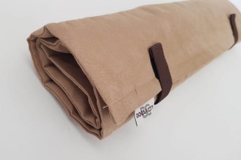 Mobile Preview: Travelbed Travel Mat Alcanterra beige brown